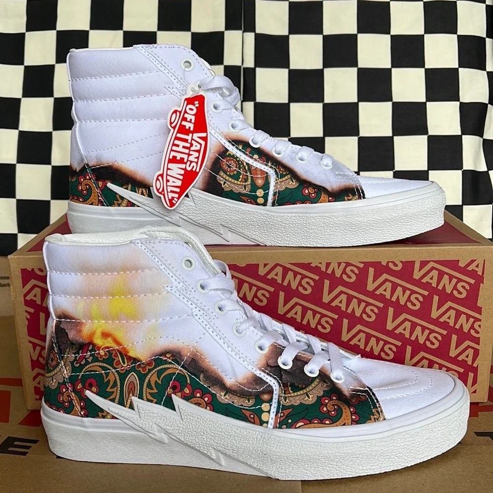 Vans Sk8-Hi Bolt Big Reveal True White/P WMNS sneakers - Picture 3 of 16